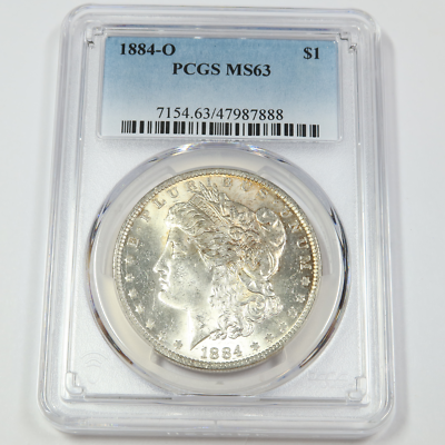 1884 O PCGS MS63 | Silver Morgan Dollar - $1 US Coin #44841A | eBay
