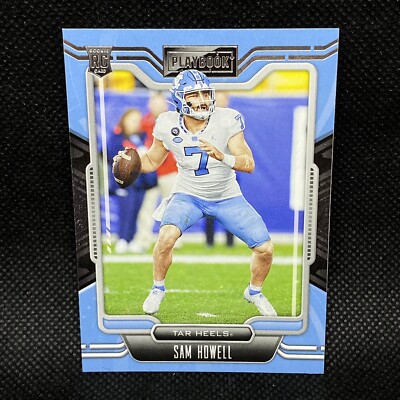 2022 Panini Playbook Sam Howell RC Washington Commanders Rookie #5 Chronicles