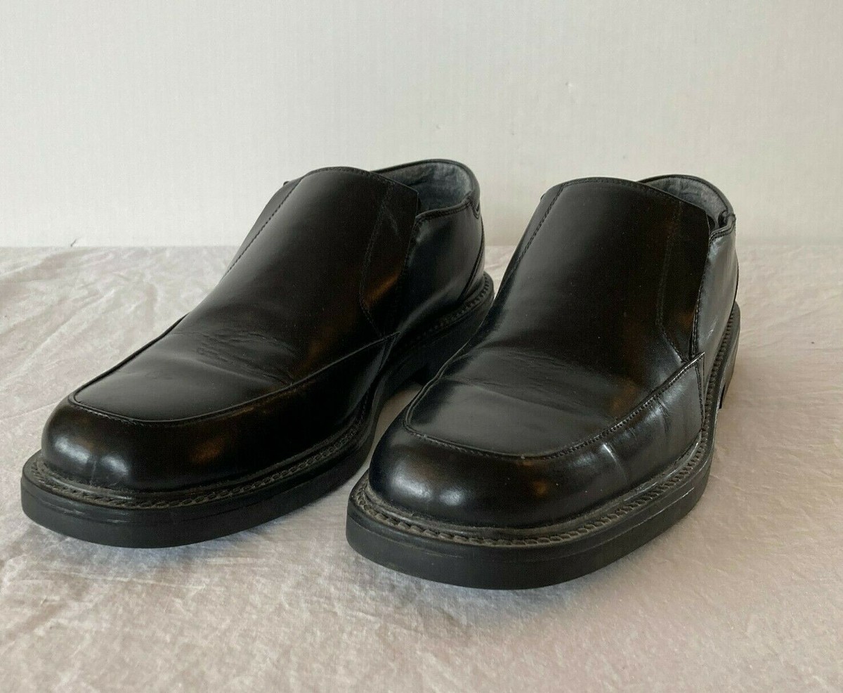 Stacy Adams Mens Dress Shoes Loafers Slip Ons Sz 9 Black  display picture 1