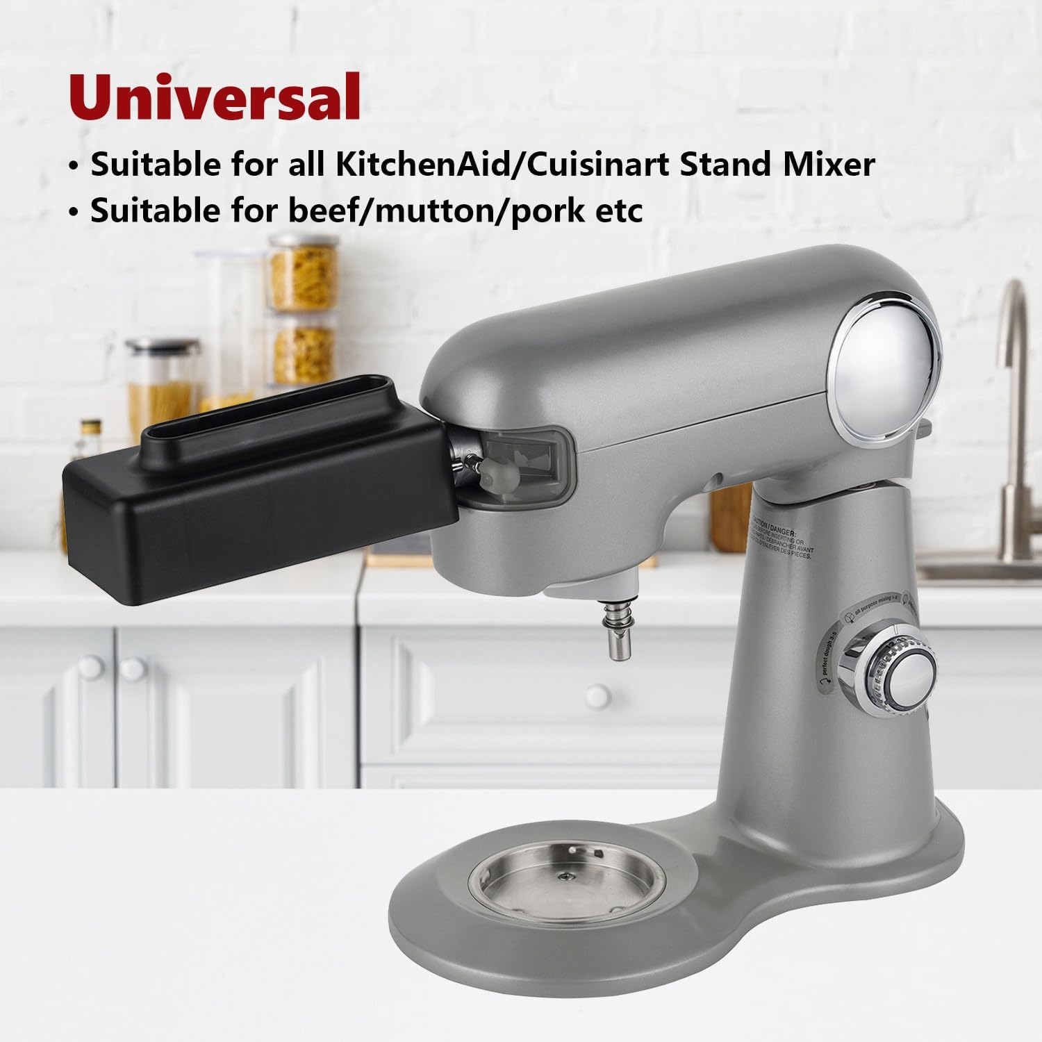 Meat Tenderizer Attachment Compatible with All Kitchenaid and Cuisinart