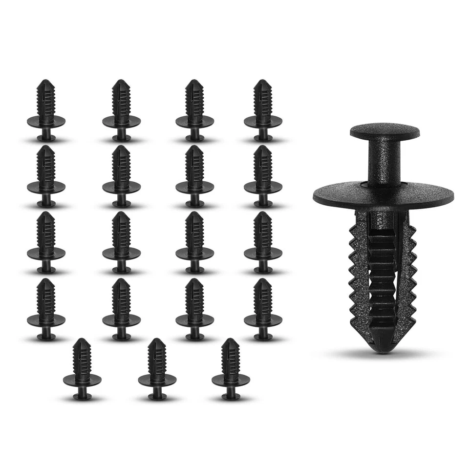 100Pcs 7mm Plastic Fender Liner Rivet Push Type Clip Retainer for Mercedes-Benz - Imagem 3 de 3