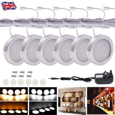 Mains Under Cabinet Lights LED Light Kitchen Cupboard Closet Shelf Display Lamp | eBay UK