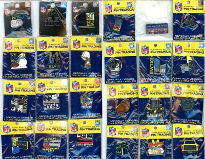 Super Bowl XLVIII Pin Choice Denver Broncos Seattle Seahawks NY NJ 48 NFL 2014