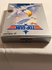 Top Gun (Nintendo NES) Excelente Estado CIB Completo con P&oacute;ster y M&aacute;s Probado
