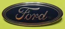 2004-2008 Ford F-150 Front Grille Emblem Ornament 9" Blue Oval Two Missing Pin