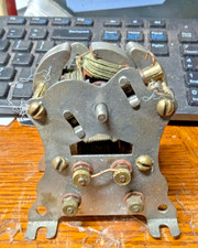 NICE REFURB RUNNING P-58 WITH ORIGINAL NUTS A.C. GILBERT ERECTOR SET MOTOR 58M