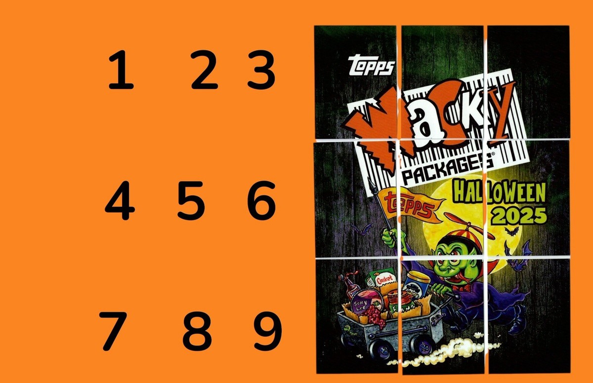 2025 Topps Wacky Packages: All New Series HALLOWEEN Edition - IN