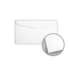 Printmaster White Envelopes - No. 6 3/4 Regular (3.5/8"x6.5") 24 lb - 5000 Pcs