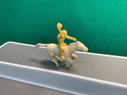 MARX 1950'S MOUNTED 60MM INDIAN FIGURE