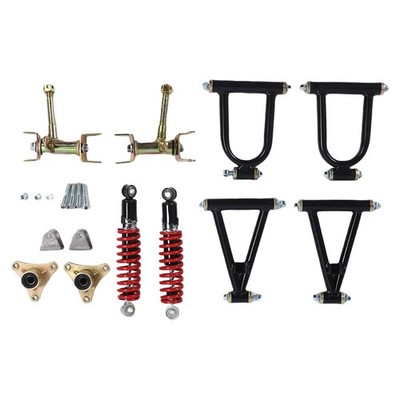 Front Suspension Arm Kit High Strength Enhanced Stability Comfort Upper and Lowe