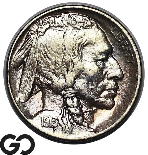 1913-D Buffalo Nickel, Choice Unc++