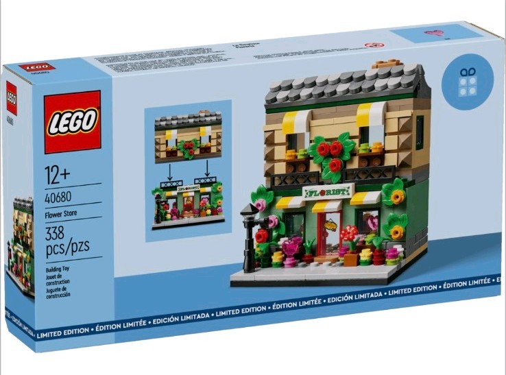 LEGO 40680 Flower Shop – GWP Exclusive –  BRAND NEW AND SEALED. Read description