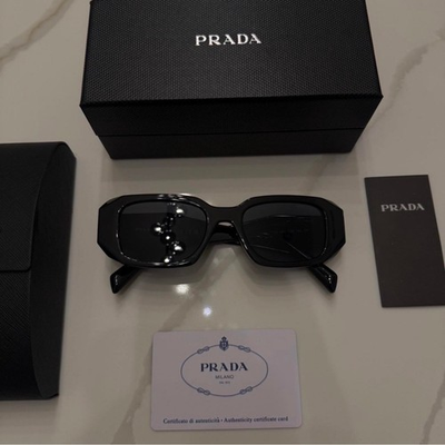 #ad #ad Authentic Prada Milano Black Shades New With Box And Tags $79.99