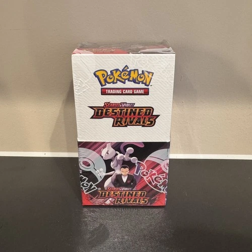 Pokemon TCG - Destined Rivals Half Booster Box - 18 Packs- New & Sealed