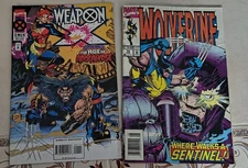 Lot Of Two Marvel Comics Wolverine Comics See Description For Details
