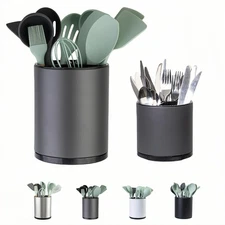 Utensil HolderExtra Large Utensil Holder for Kitchen Counter Silverware Organ...