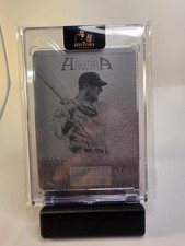 2025 Historic Autographs Lou Gehrig 1 Of 1 Printing Plate Black