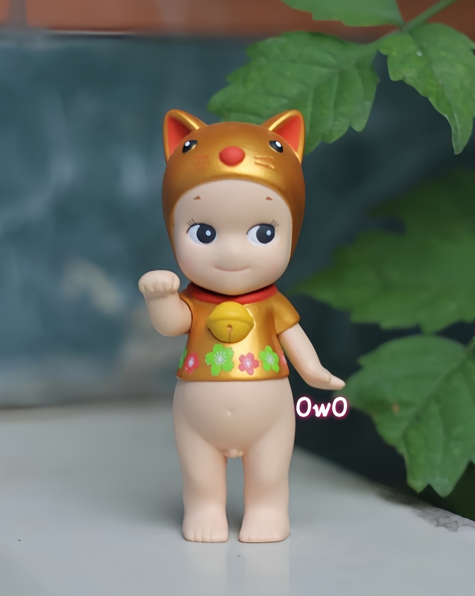 Sonny Angel Good Luck Golden Lucky Cat Secret Figure Maneki Neko