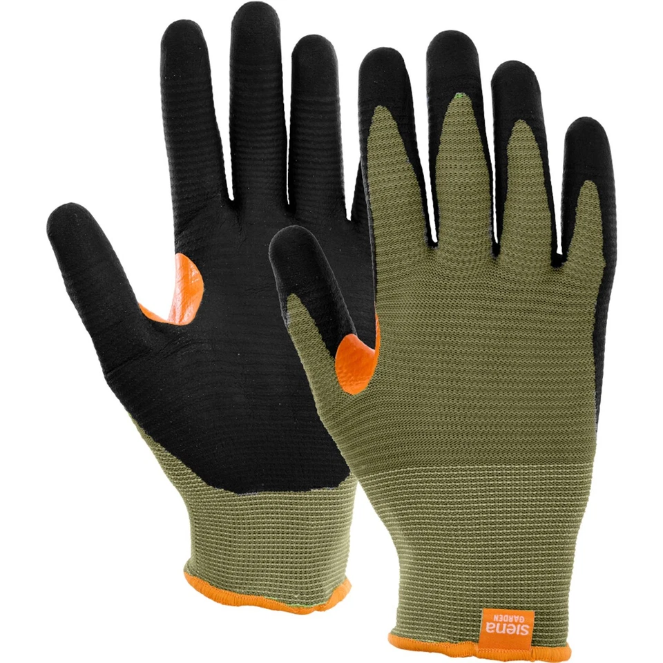 Werkzeughandschuh Gartenhandschuhe Arbeitshandschuhe 9/L Polyester Nitril robust - Bild 1 von 1