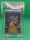 Pokémon Pikachu TCG Van Gogh Grey Felt Hat Black Star Promo SVP 085 BGS 9