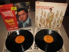 ELVIS PRESLEY Lot of 2 Orange Label RCA Vinyl LPs L@@K!