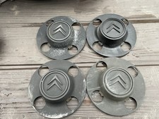 Set of Genuine Citroen Berlingo Van Steel Wheel Centre Caps x4 Saxo