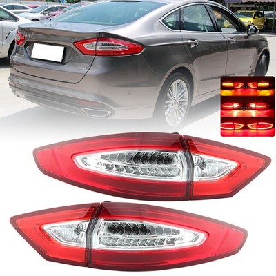 4pcs LED Tail Light For Ford Fusion 2013 2014 2015 2016 Rear Brake Lamps LH+RH