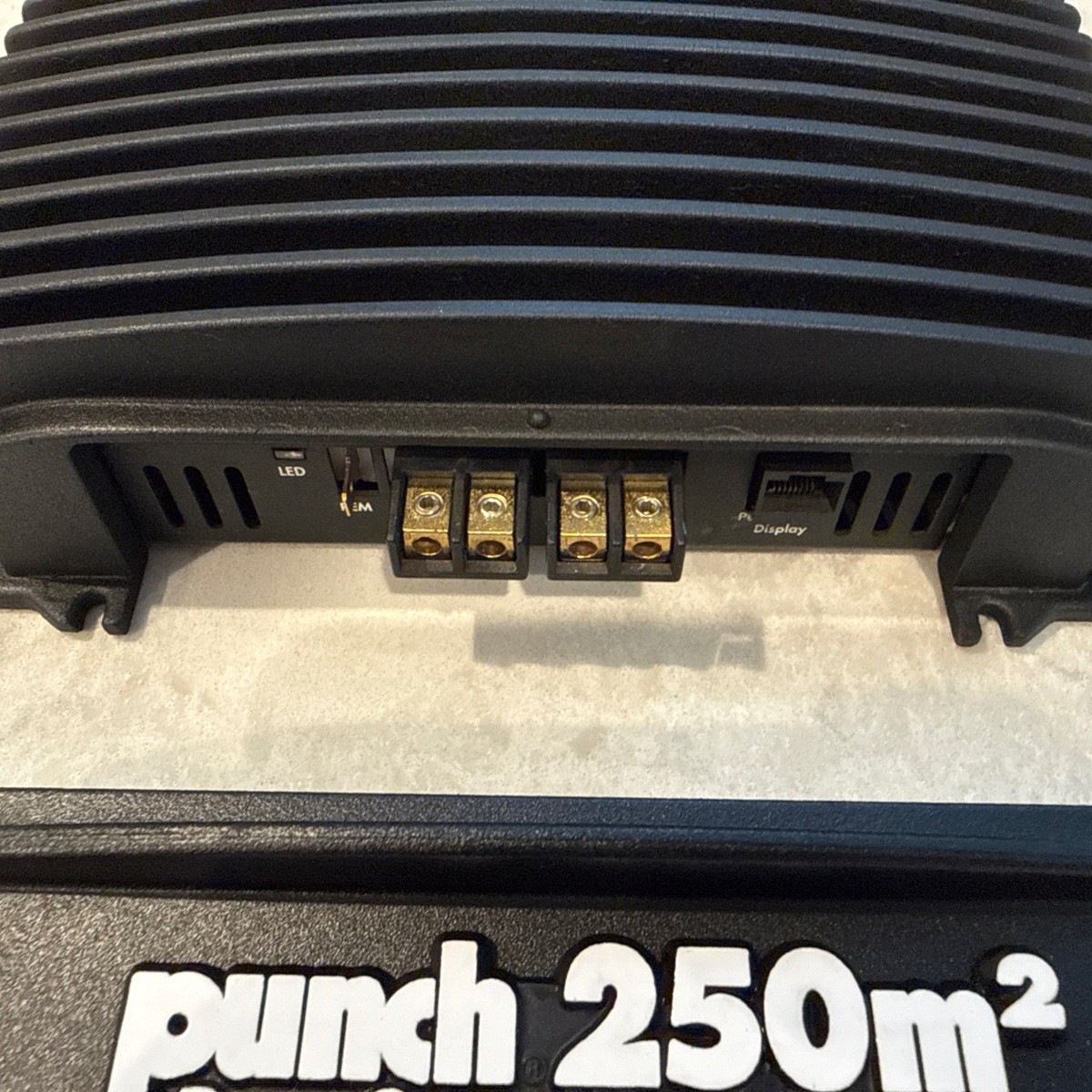 Rockford Fosgate Punch 250m2 アンプ Rockford Fosgate Punch 250m2 DSM Cheater Amp Minty Refresh Old
