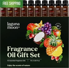 Fragrance Oil Set - Premium Grade 10 Pcs Scented Oils 3.38 Fl Oz (Pack of 1) 