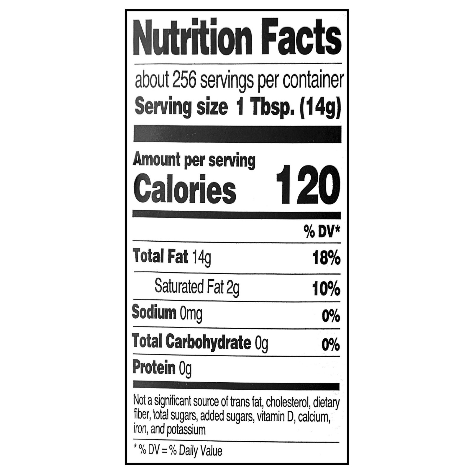 Great Value 100% Pure Vegetable Oil 1 Gallon – Soybean Oil, Gluten-Free, Kosher