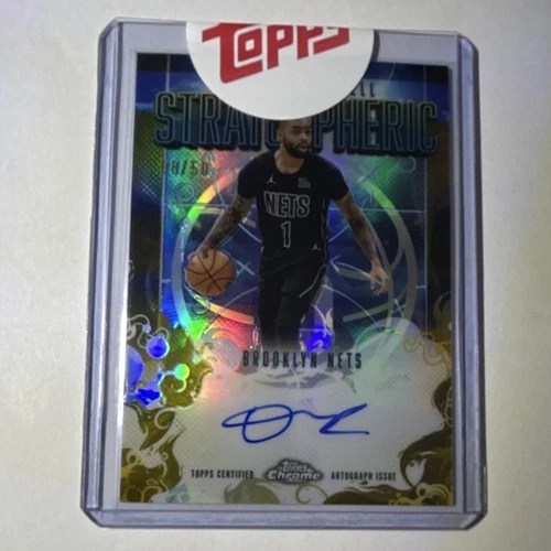 2025 Topps Chrome Basketball Gold Refractor D'Angelo Russell #SM-DR