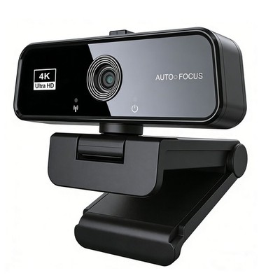 Webcam 4K für PC mit Mikrofon Fokus Stereo-Audio Autofokus USB Webcam für Live S