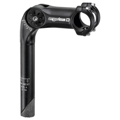 ergotec 33327001 1-1/8'' Vorbau ''Octopus XL'', Schaft: 180 mm, Länge: 100 mm, Lenk