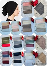 Baumwolle Bone,Bonne  قمطة قطن, unter Kopftuch, Unterkopftuch, islamische kleid