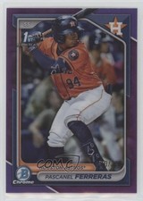 2024 Bowman Chrome Prospects Purple Refractor /250 Pascanel Ferreras 3q5