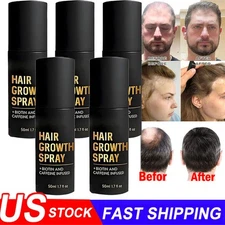 5x HaloGrow Hair Growth Spray Natural Hair Thickening Gentle Regrowth Mist