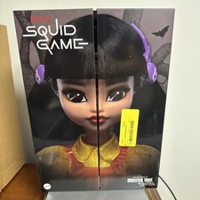 Monster High Skullector Squid Game Young-Hee Doll NIB Sealed 2024 Mattel HYV95**