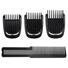New Version Black Replacement 3mm/5mm/7mm Beard Stubble Blade Guards with Bea...