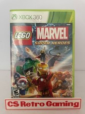 LEGO Marvel Superheroes (Microsoft XBOX 360) Complete w/Manual Test Free Ship
