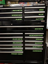 Mag-Tag Toolbox Organizers 3D Printed 10 PCS.