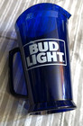 Bud Light cobalt blue beer pitcher never used stored in a box — photo 1