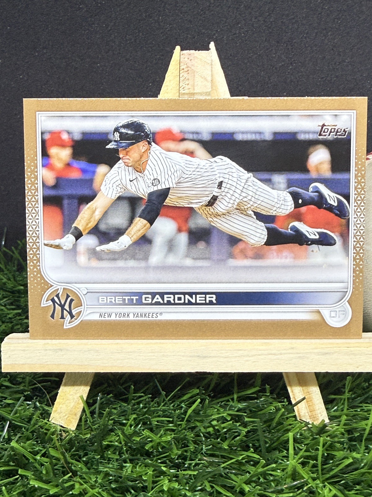 2022 Topps Series 1 - Brett Gardner - #49 Gold /2022 - New York Yankees
