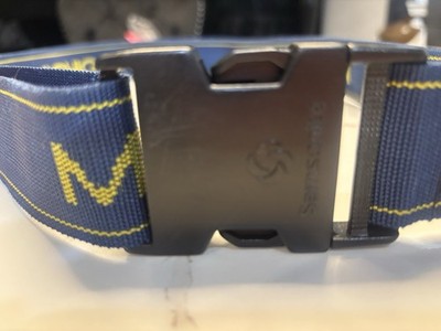 Samsonite Blue Adjustable Michigan Seatbelt Belt One Size