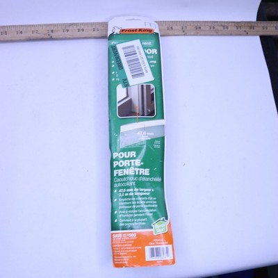 Frost King Patio Door Weatherseal Clear 1-7/8'' x 84'' PD84CLC
