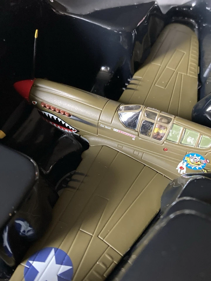 🇺🇸WW2 Matchbox Platinum 🇺🇸Curtiss P-40E Warhawk🇺🇸1/72 Scale-New In Box- - Image 2 of 4