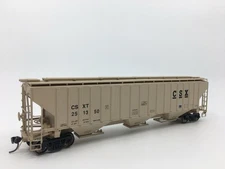 HO Intermountain CSX 4750 3-Bay Covered Hopper CSXT #251350 Metal Wheels