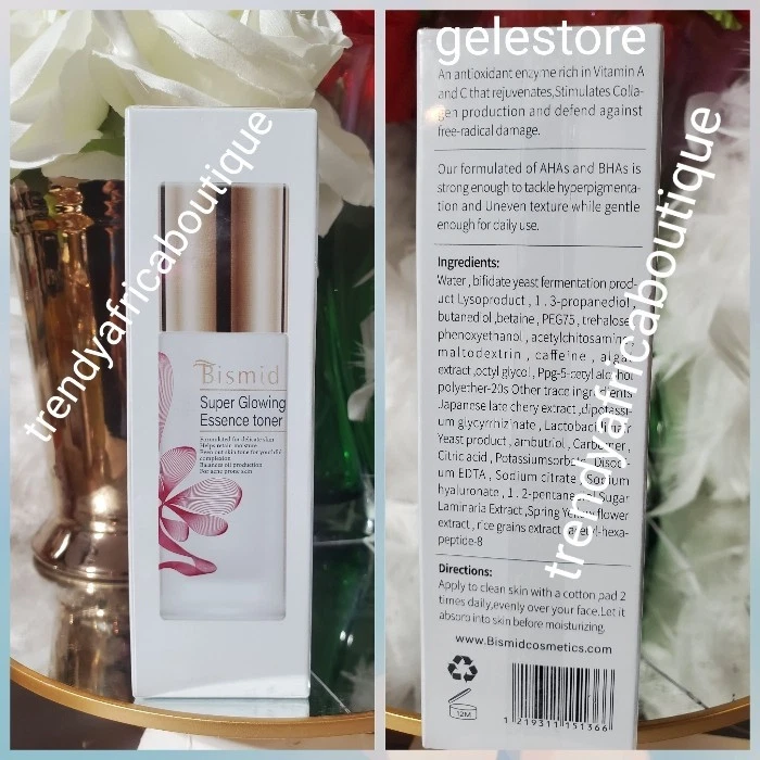 Toner de essência super brilhante Bismid para rosto delicado. Youthful tez 100ml - Imagem 2 de 4