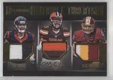 2016 Panini Playbook Triple Threats Prime 31/50 Will Fuller V Corey Coleman 0nr3