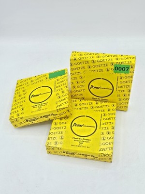 3 Lot - Kolbenringe GÖTZE VW BUS T3 2,1l 2.1 Kolbenring Satz DJ SR SS MV WBX