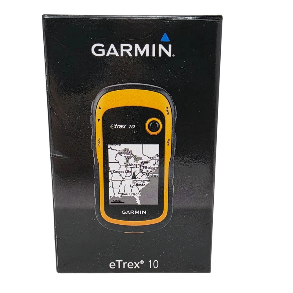 Garmin eTrex 10 GPS Handheld Mini Yellow/Black USB 2.2" LCD Screen Navigator - Image 2 of 4